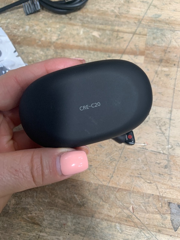 Photo 1 of **FOR PARTS ONLY/ NON-FUNCTIONAL*** Sony CRE-C20 Self-Fitting OTC Hearing Aids for Mild to Moderate Hearing Loss, Prescription-Grade Sound Quality, Compact Virtually Invisible Design, Customizable App, and Rechargeable Battery