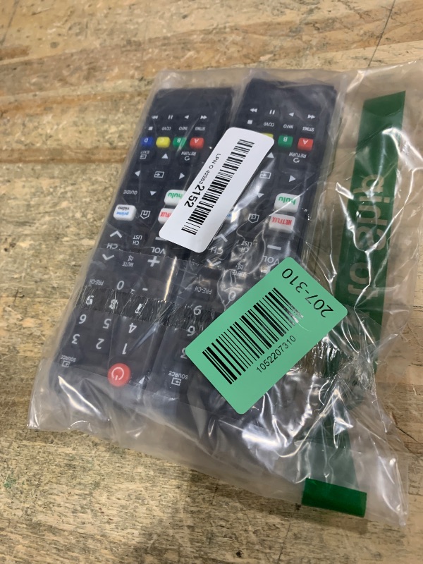 Photo 1 of ?Pack of 2? New Universal Remote for All Samsung TV Remote, Replacement Compatible for All Samsung Smart TV, LED, LCD, HDTV, 3D, Series TV