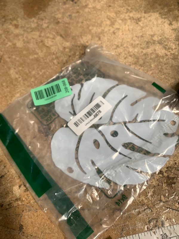 Photo 1 of **missing chains** AxtreHeu Hanging Planter for Indoor Plants, Monstera Handing Plant Pot Holder, White Metal Plant Hanger Shelf with Silver-Chains Plants Window Home Decor (Not Included Plants/Pots)