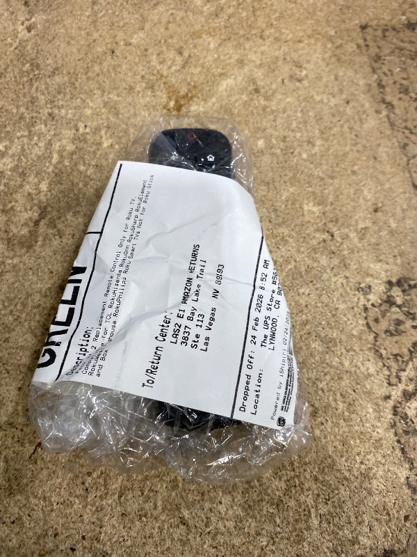 Photo 1 of (Pack of 2) Replacement Remote Control Only for Roku TV, Compatible for TCL Roku/Hisense Roku/Onn Roku/Sharp Roku/Element Roku/Westinghouse Roku/Philips Roku Smart TVs (Not for Roku Stick and Box)