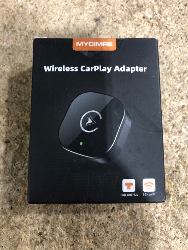 Photo 1 of ?2026 Upgarded?Wireless CarPlay Adapter for iPhone, Mini USB Design for Cars with Wired CarPlay, Fast Connection,5.8GHz WiFi,No Delay, Compatible with iOS 10+ & iPhone 6+, USB/Type C,Plug and Play