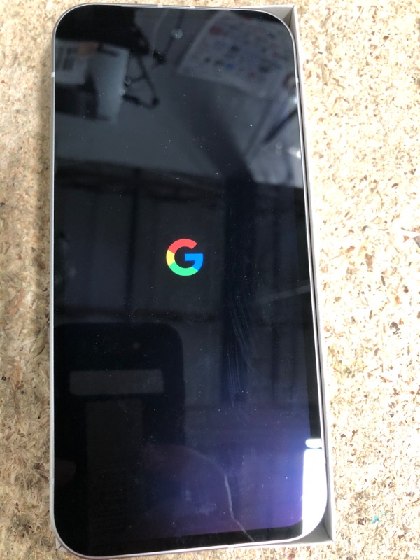 Photo 1 of *** CHECK COMMENTS***    Google Pixel 9a with Gemini - Unlocked Android Smartphone with Incredible Camera and AI Photo Editing, All-Day Battery, and Powerful Security - Porcelain - 128 GB
