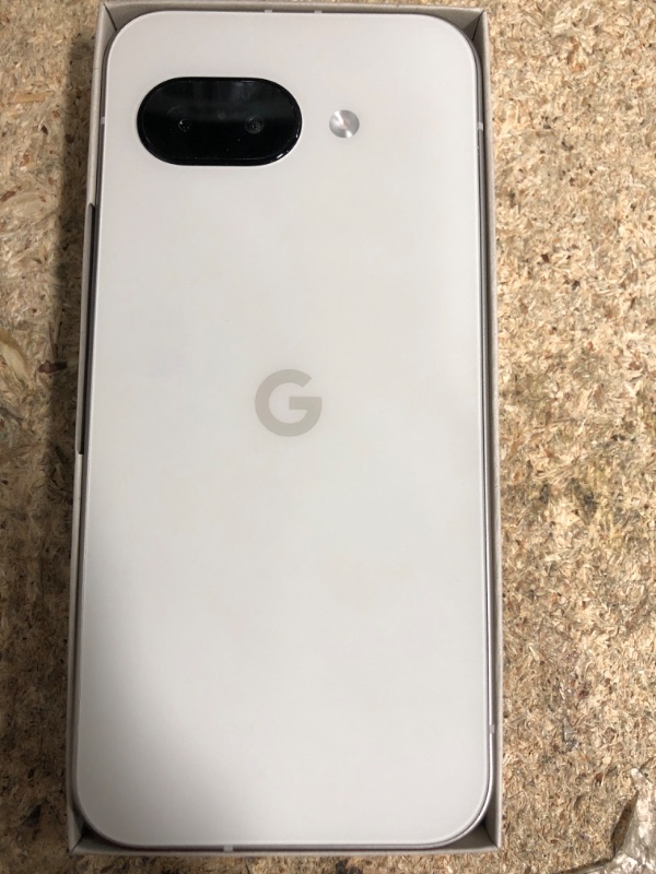Photo 1 of *** CHECK COMMENTS***    Google Pixel 9a with Gemini - Unlocked Android Smartphone with Incredible Camera and AI Photo Editing, All-Day Battery, and Powerful Security - Porcelain - 128 GB