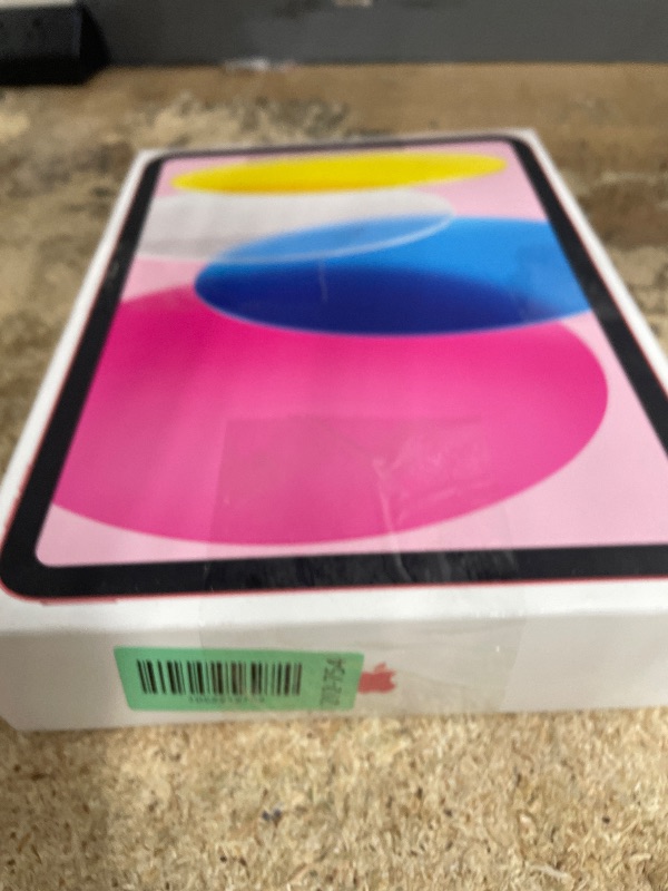 Photo 1 of ****LOCKED TO PREVIOUS USER *** Apple iPad 11-inch: A16 chip, 11-inch Model, Liquid Retina Display, 128GB, Wi-Fi 6, 12MP Front/12MP Back Camera, Touch ID, All-Day Battery Life — Pink