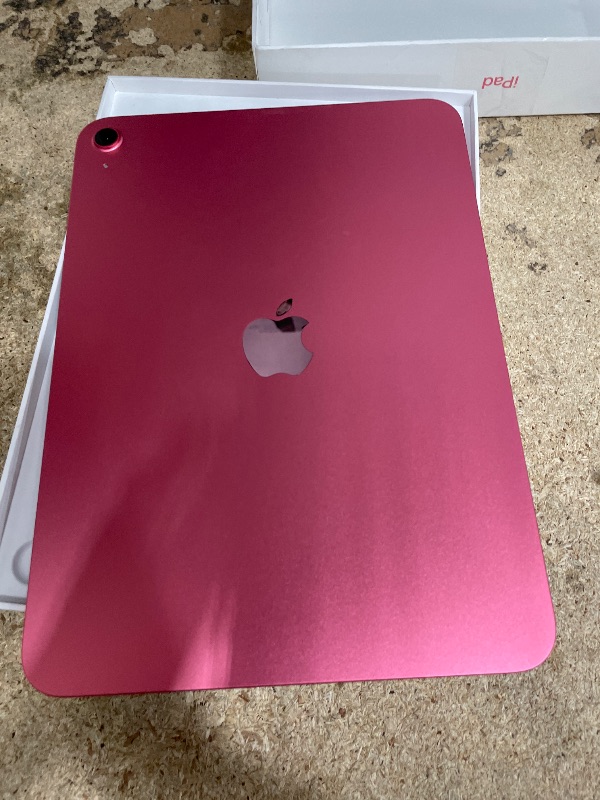 Photo 1 of ****LOCKED TO PREVIOUS USER *** Apple iPad 11-inch: A16 chip, 11-inch Model, Liquid Retina Display, 128GB, Wi-Fi 6, 12MP Front/12MP Back Camera, Touch ID, All-Day Battery Life — Pink