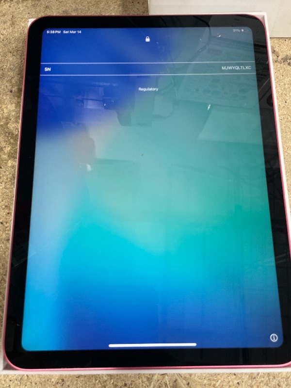 Photo 1 of ****LOCKED TO PREVIOUS USER *** Apple iPad 11-inch: A16 chip, 11-inch Model, Liquid Retina Display, 128GB, Wi-Fi 6, 12MP Front/12MP Back Camera, Touch ID, All-Day Battery Life — Pink