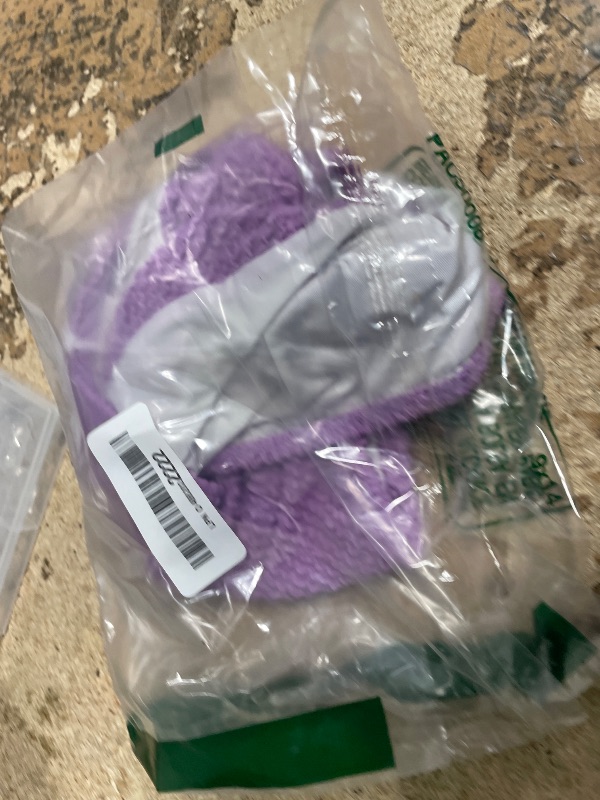 Photo 1 of *USED MISSING TOP*ANRABESS High Waisted Bikini Sets for Women Tummy Control 2 Piece Swimsuits Ribbed Textured Bathing Suits Beach Swimwear Purple Large
