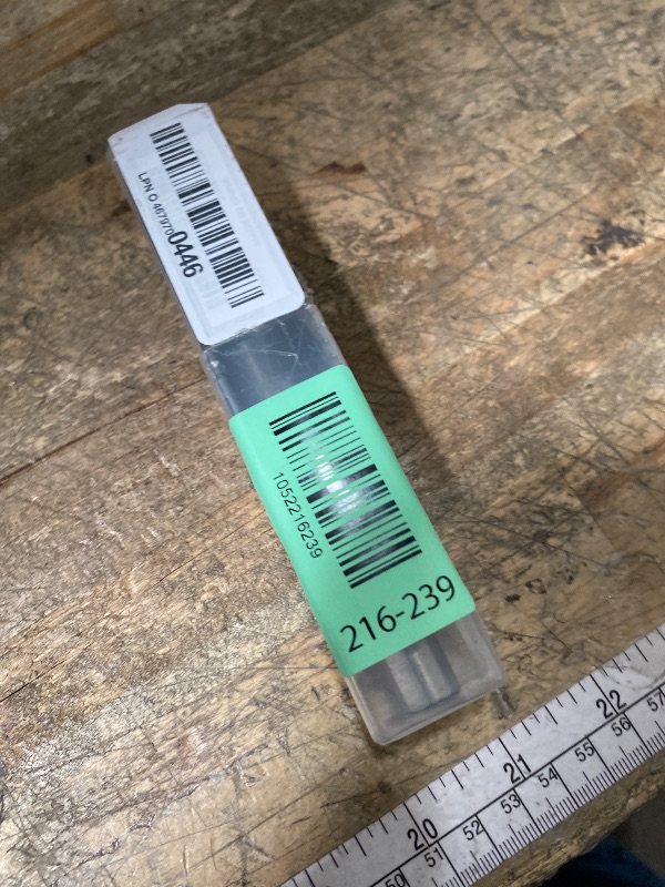 Photo 1 of 1 Inch Drill Bit for Metal - HSS M35 Cobalt Titanium Nitride Coated, 3-Flat Shank Design for Precision Drilling in Hard Steel, Cast Iron and Thick Aluminum