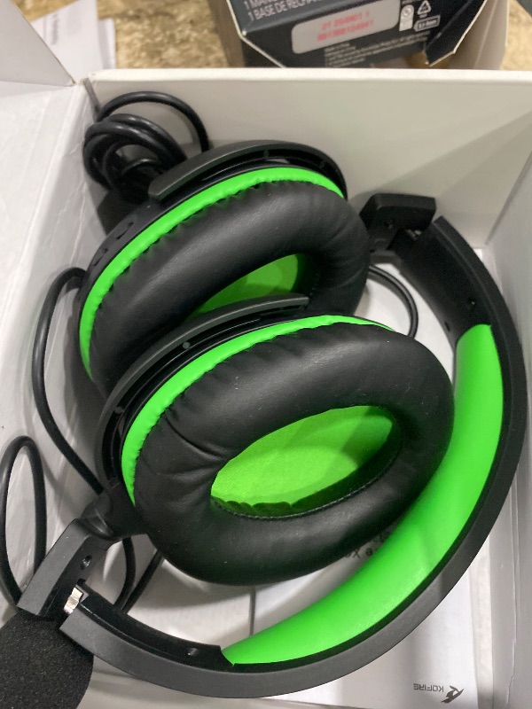 Photo 1 of **MISSING PLUG IN RECEIVER** Wireless Gaming Headset for XBOX Series X|S|One, PC, PS5, PS4, Mac, Switch, Gaming Headphones with 2.4GHz, Bluetooth 5.4, 53MM 3D Stereo Sound, 60H Battery, Detachable Noise Canceling Mic, 3.5mm Wired