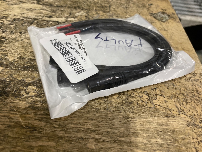 View 2 of 0.8FT DC Pigtail Cable 5.5mmx2.1mm Female 12V/24V Barrel Connector Maintenance Power Cord 16AWG for CCTV Security Camera LED Strip Solar Panel 3pcs