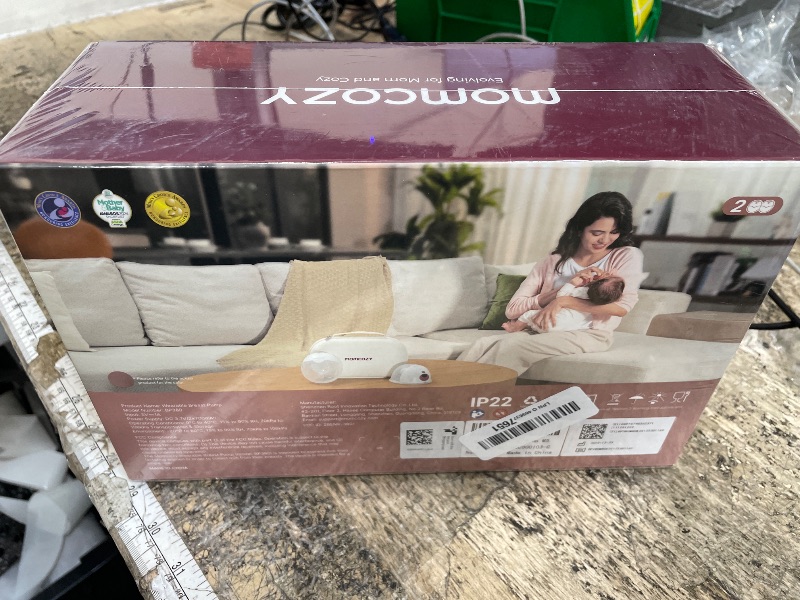 Photo 1 of ***FACTORY SEALED*** Momcozy M5 Smart APP Controlled Wearable Breast Pump, Hands-Free Wireless Electric Pump, 3 Modes 9 Suction Levels, BPA-Free, Portable Lightweight, 24mm Flange, 2-Pack Cozy Red