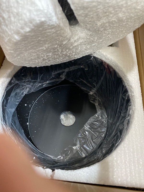 Photo 1 of **ONLY ONE PACK**LHLYCLX Ceiling Light Fixture, Hallway Ceiling Light with Gold Plate and Matte Black Shade, Modern Simple Style Porch Light Fixtures Semi Flush Mount (3 Pack Black)