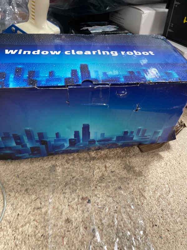Photo 1 of ***PARTIALLY WORKS/ DOESN'T FUNCTION ALL THE TIME*** Automatic Window Cleaning Robot, Window Cleaner Robot Auto Dual Spray, 2026 Model Robot Limpia Vidrios AI Path Planning, 3000Pa Suction, Remote Control, Edge Detection for Streak-Free Glass - SS1