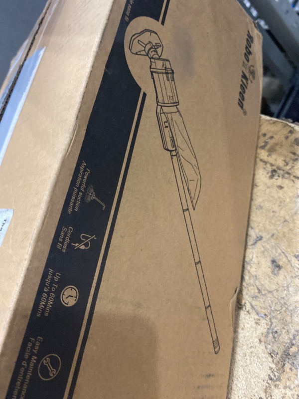 Photo 1 of ***MISSING PARTS***
Cordless Pool Vacuum with Telescopic Pole, Powerful 30 GPM Suction, Advanced Dual Filtration, Replaceable Battery, 1H Runtime, Handheld Pool Cleaner for Above Ground and Inground Pools, Blue