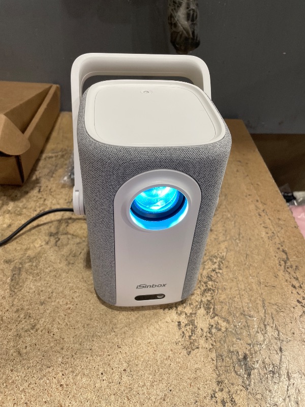 Photo 1 of [Short Throw/1200ANSI/Built in Apps] 4K Outdoor Projector with WiFi and Bluetooth, Auto Focus Projector with Dual-Mode Stand, Smart Portable Proyector with Netflix/YouTube/PrimeVideo & Dolby