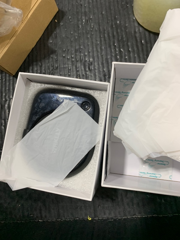 Photo 1 of Wrklly Rechargeable Ultrasonic Retainer Cleaner Machine | 50kHz 1.9 inch Ultra-Thin Portable | Night Guard Aligners Jewelry |6pcs Cleaner Tablets Included | Quick & Deep Clean Modes | Oral Dental Care