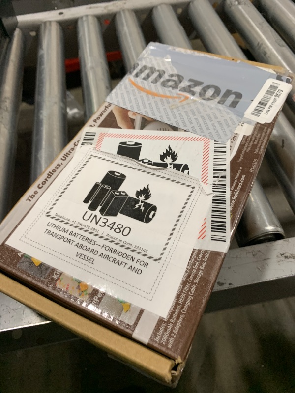 Photo 1 of NON FUNCTIONAL - PARTS ONLY-----------------------------------Horsepower Duck Compact Cordless Vacuum, Ultra-Powerful Upgraded Battery for Extra-Long Run Time, AS SEEN ON TV, Strong Suction, Easy to Store, Portable & Rechargeable. Home & Auto (Duck Basic)