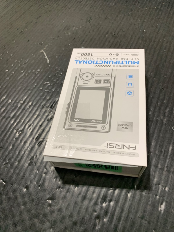 Photo 1 of FNIRSI GC-03 Geiger Counter Electromagnetic Detector, 3IN1 Nuclear Radiation Detector EMF Meter, Not Support RF Detection, Handheld Rechargeable Radiation Dosimeter, Beta Gamma X-ray Radiation Monitor