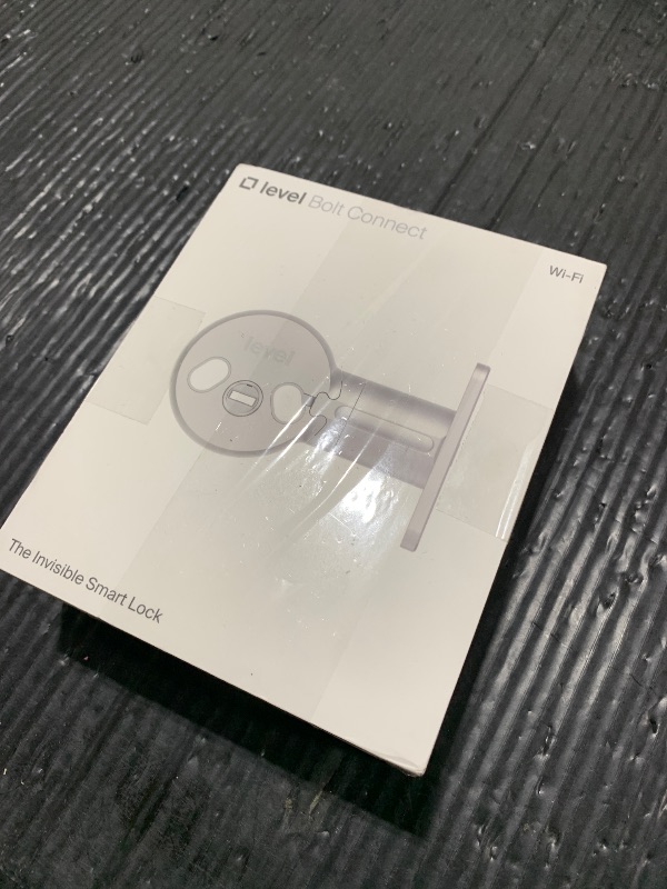 Photo 1 of Level Bolt (Wi-Fi) Smart Deadbolt - Make Your Lock Smart & Keep Existing Hardware and Keys - Lock/Unlock from Anywhere - Level App for iOS & Android - Works with Apple Home, Alexa & Google, White