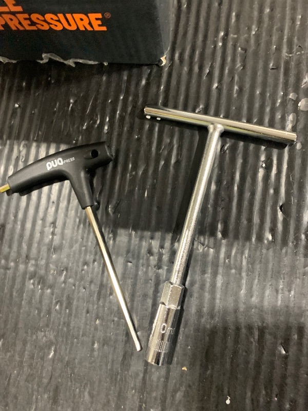 Photo 1 of Puq PUQpress Gen 5 Q2 Automatic Coffee Tamper, Compatible with Carimali, Kees van der Westen, La Marzocco, Synesso, VST Brands (Black, 58.3 MM)