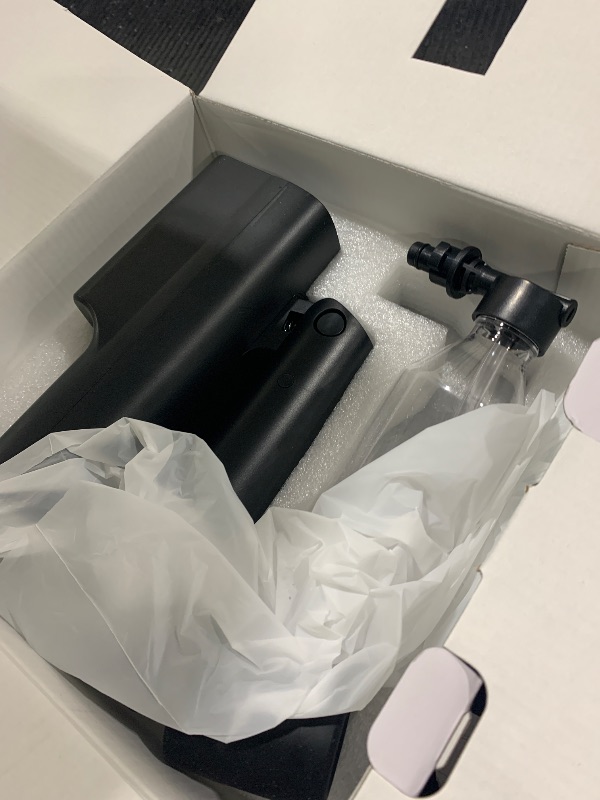 Photo 1 of ABLEMARK Foldable Cordless Pressure Washer with Battery & Car Charger, 249PSI Portable Power Washer Gun with 16.4 FT Hose & 5-in-1 Nozzle Handheld High Pressure Cleaner for Car Bicycles Camping Patio