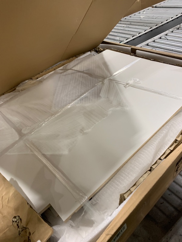 Photo 1 of Design House Brookings Shaker Unassembled Sink Base Kitchen Cabinet SB33, 33 W x 24 D x 34.5 H, Painted White with Sherwin Williams, Solid Wood – Design House, 561480