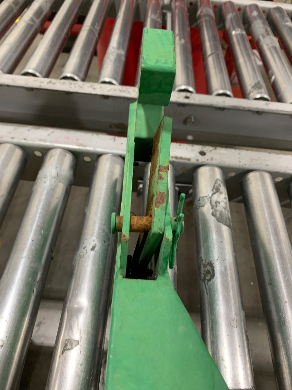 Photo 1 of Heavy Duty 3 Point Quick Hitch for Tractors, Category 1 & 2, 3000LB Capacity, 2 Receivers, 5-Level Adjustable Hook, Fits 3 Point Hitch Attachments, Fits Implements, Heavy Duty Hitch System,Green