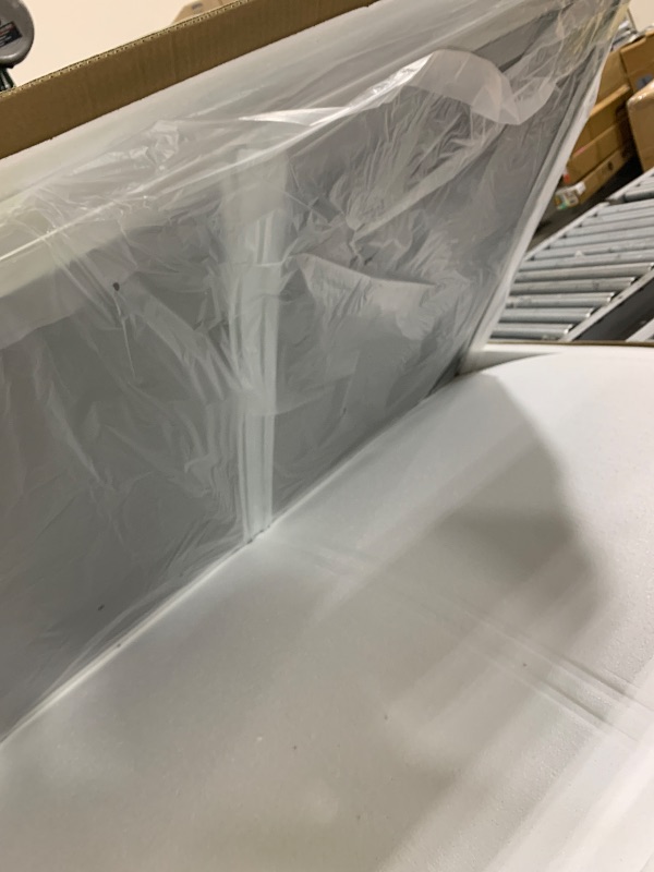 Photo 1 of Phelorata 72"x36" Lockable Enclosed Bulletin Board, Outdoor Flet Weather-Resistant Aluminum Frame Notice Board, Wall Mounted Display Case Acrylic Doors for School,Office,Silver Frame w/Black Flet