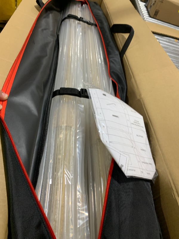 Photo 1 of EMART Backdrop Stand Heavy Duty 8.9ftx20ft, Adjustable Pipe and Drape Photo Background Support Kit, Metal Frame with Flat Base for Wedding Birthday Party Banquet Decorations-Gold