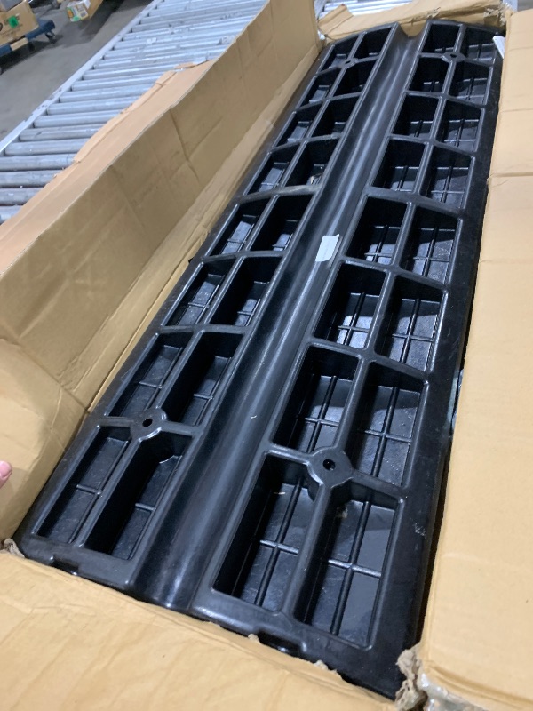 Photo 1 of VEVOR Car Driveway Rubber Curb Ramp, 2 Pack 48.8-inch-Long Heavy Duty Low Profile Slope Ramps, 2.6’’ Rise, 33069 lbs Load Capacity, Reflective Safety Strips, for Vehicles, RVs, and Wheelchairs