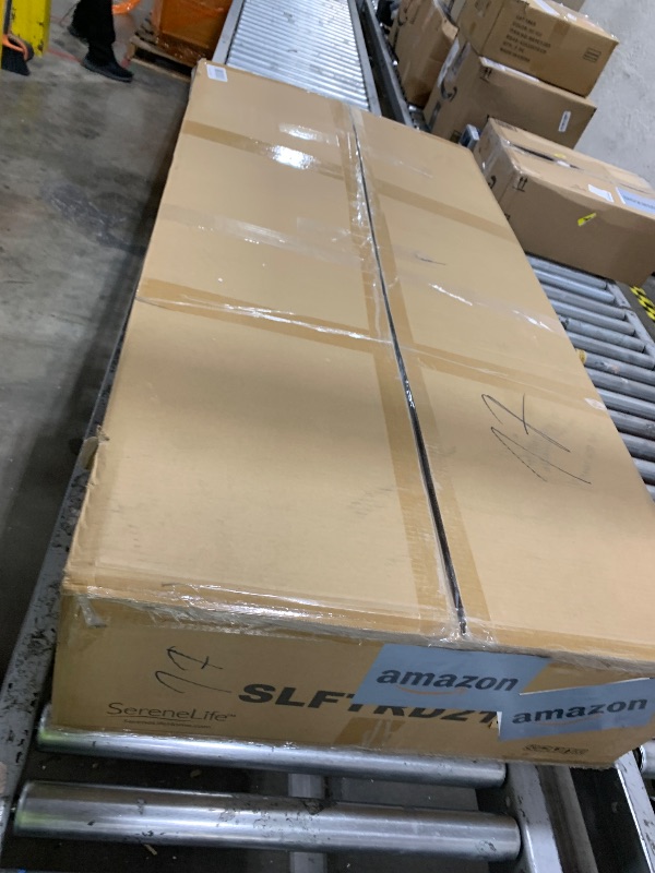 Photo 1 of SereneLife Folding Exercise Running Treadmill Machine, Upgraded Electric Motorized Exercise Equipment with 12 Pre-Set Program, 4 Incline Level, Bluetooth Music and App Support for Home Gym or Office