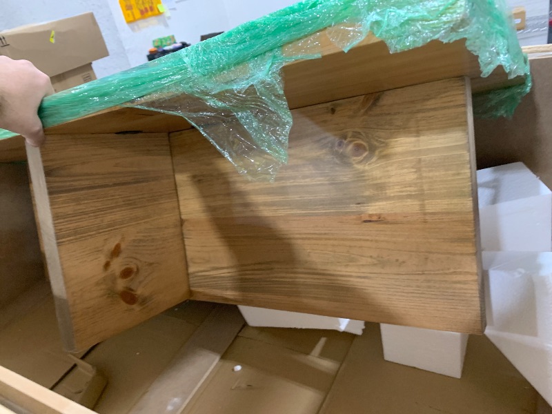 Photo 1 of Meridian Furniture 99015Burl-CT Otto Collection Mid-Century Modern Coffee Table with Ash Burl Wood Veneer, Natural Burl Finish, 52" W x 29" D x 14" H, Natural