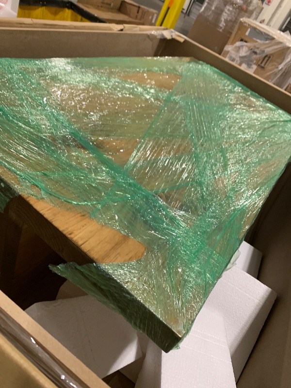 Photo 1 of Meridian Furniture 99015Burl-CT Otto Collection Mid-Century Modern Coffee Table with Ash Burl Wood Veneer, Natural Burl Finish, 52" W x 29" D x 14" H, Natural