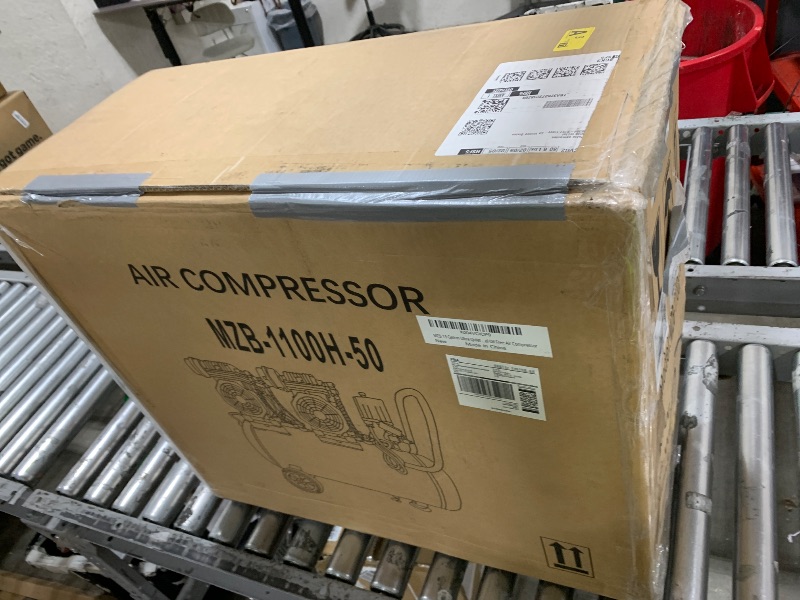 Photo 1 of MZB 13.2 Gallon Ultra Quiet Air Compressor 115PSI Steel Tanks 70dB Noise Level Oil Free Air Compressor