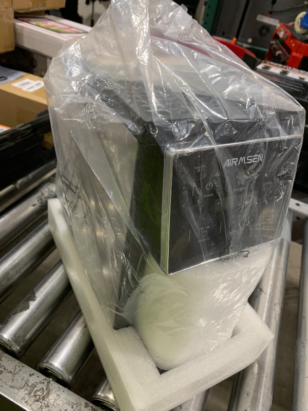 Photo 1 of AIRMSEN Grind & Brew Coffee Maker with Built-in Grinder (2026 Model) - Single-Serve, Compatible with K-Cup Pods & Ground, 1000W Fast 6-14oz Brewer, Descaling Alert, Touchscreen & 50oz Removable Tank