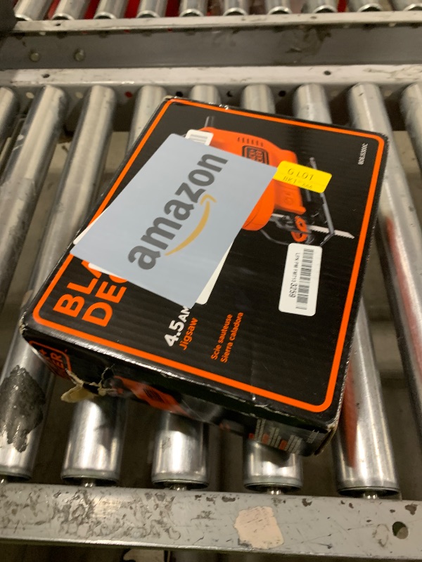 Photo 1 of BLACK+DECKER Jig Saw, 4.5 -Amp (BDEJS300C)