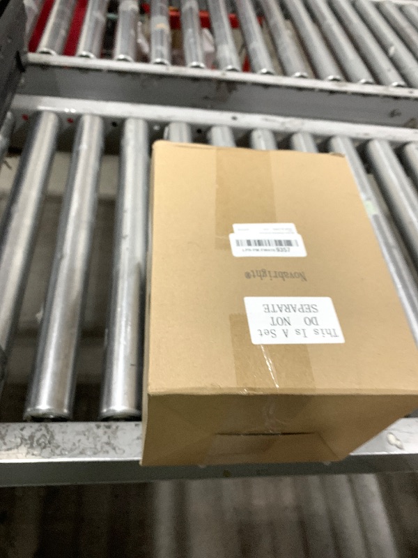 Photo 1 of Novabright Bamboo Wooden File Magazine Holder Desk Organizer, 3 Vertical Compartments Workspace Sorters for Magazines, Binders, Notebooks, Envelopes