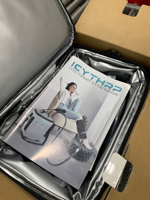 Photo 1 of ICYTHRP Cold Therapy Machine with Programmable Timer, Portable Ice Machine for Hip After Surgery, Hip Replacement Recovery System, Cryotherapy Pain Relief with Compression Pad