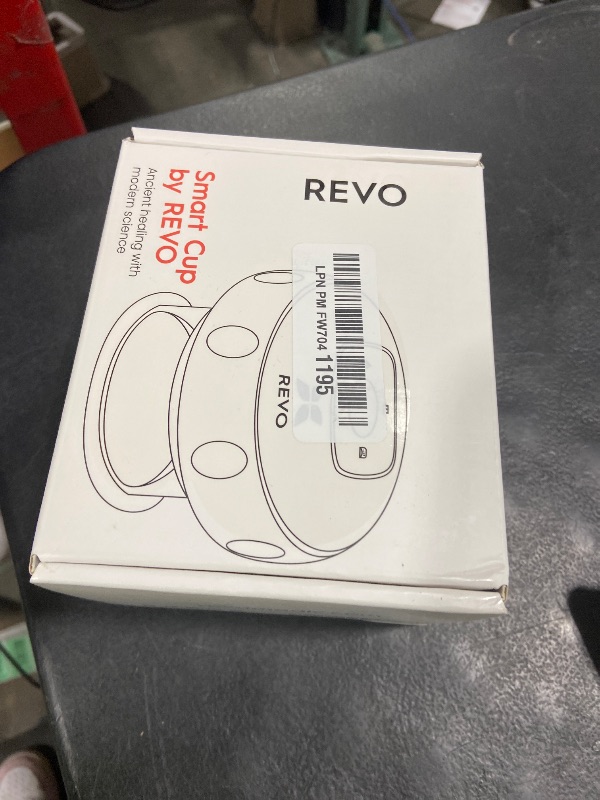 Photo 1 of REVO The Original 4-in-1 Smart Cupping Therapy Massager, Red Light Therapy for Targeted Pain Relief, Knots, Aches, Muscle Soreness, Circulation & Tighter Skin, Portable Cupping Kit