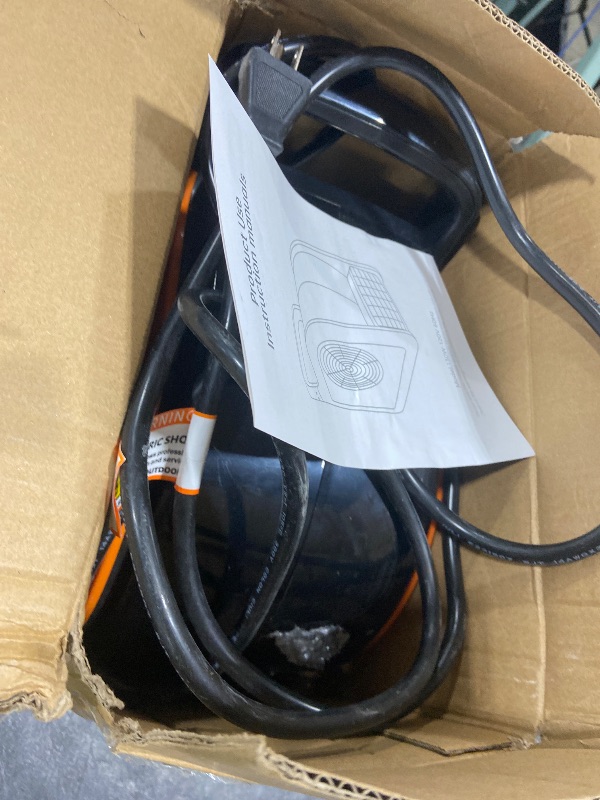 Photo 1 of Puligoth Portable Blower Fan for Home: High Velocity Floor Fans for Cooling and Drying - Air Mover with 185° Rotating for Bedroom, Garage, Shop and Gym, 3 Speeds Utility Fan with 2 AC Outlets, Orange