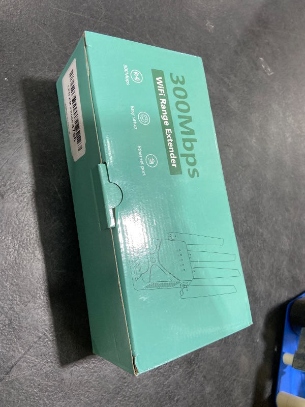 Photo 1 of WiFi Extender, 15555 Sq.ft Long Range WiFi Repeater Signal Booster for Home,Strongest Wireless Router Amplifier w/Ethernet Port,Mesh Intenet Repeater Support 99% Devices,1-Tap Setup