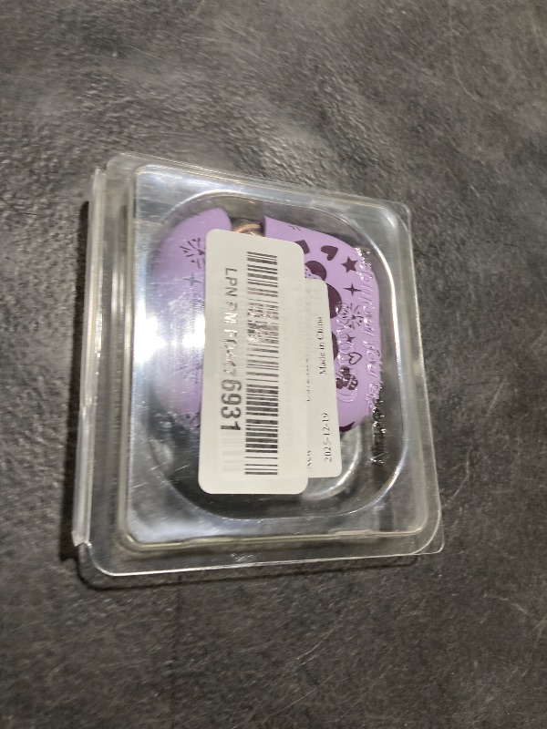 Photo 1 of (with Cute Keychain) Girovo Compatible with Apple Airpods 4 Case 2024 Women, Soft Silicone Two-Tone Funny Cartoon Engraved Portable 360° Full Protection Anti-Scratch Air pod 4 Case Lavender/Purple