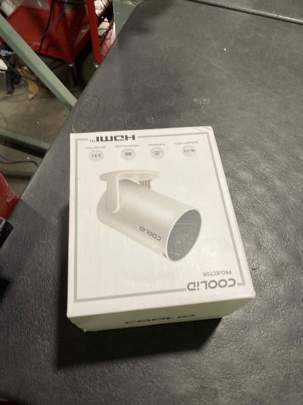 Photo 1 of [Built-in Apps & 2026 Upgraded] Mini Projector Support 4K 1080P Auto Keystone 180° Rotatable with WiFi 6 and Bluetooth 5.4, Projector Portable Compatibile with HDMI/TV Stick/Memory Stick/Laptop-Black