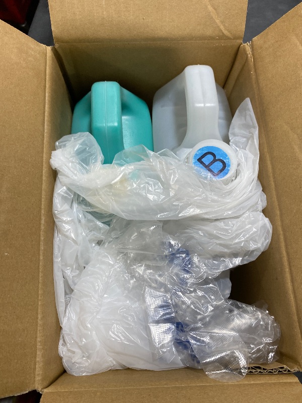 Photo 1 of Nicpro 140 oz Silicone Mold Making Kit 20A, Platinum Liquid Silicone Rubber for Mold Maker, Jade Green Flexible & Food Safe Mix Ratio 1:1 for Casting 3D Resins Molds DIY with Gloves, Sticks & Cups