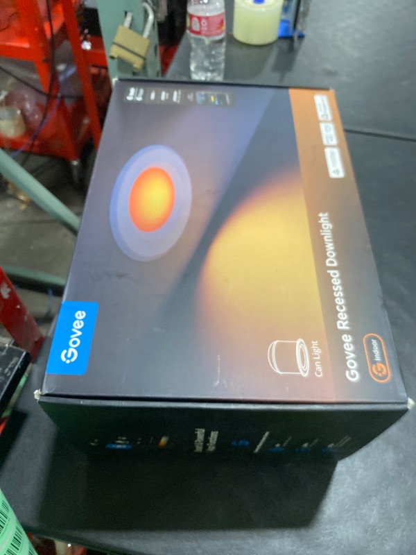 Photo 1 of DO NOT WORK*******Govee Smart Retrofit Recessed Lighting 6 Inch, Wi-Fi Bluetooth Direct Connect RGBWW Retrofit Can Lights, 65 Scene Modes, Works with Alexa & Google Assistant, 1000 Lumens, 6 Pack