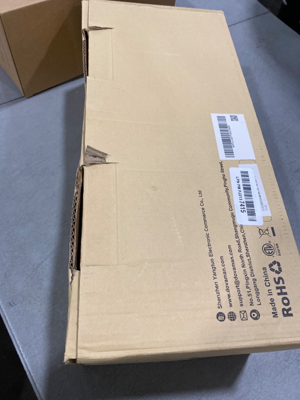 Photo 1 of **INCOMPLETE, MISSING BLADES** DOVAMAN Circular Saw, 5.8A 4-1/2" Circular Saw w/Laser, Metal Auxiliary Handle, Cutting Depth 1-11/16" (90°), 1-3/8" (45°), Ideal for Wood, Soft Metal, Plastic, Tile - MCS01A