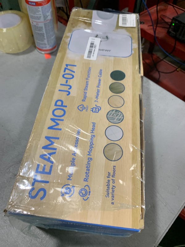 Photo 1 of Mxnsewr Steam Mop All-in-one Multi-Functional Powerful Steam Cleaner, Handheld Detachable Floor Steamer with 2 Steam Level, 380ML Water Tank & 23FT Power Cord for Whole Home Use?White