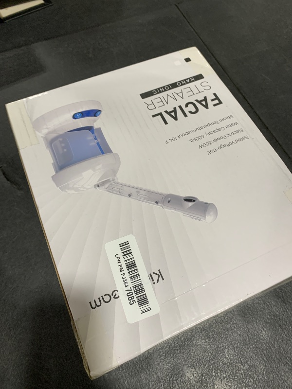 Photo 1 of Kingsteam Facial Steamer - Ozone Steamer with Extendable Arm - Professional Nano Ionic Facial Steamer for Deep Cleaning - Portable for Personal Care Use at Home or Salon
