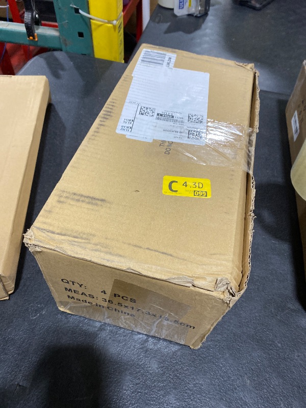 Photo 1 of Leydebong 4 Pack Door Handle Light Gold Entrance Door Levers (Keyed Alike) Heavy Duty Interior Door Knobs Round Front Door Locks Reversible for Right/Left Handles