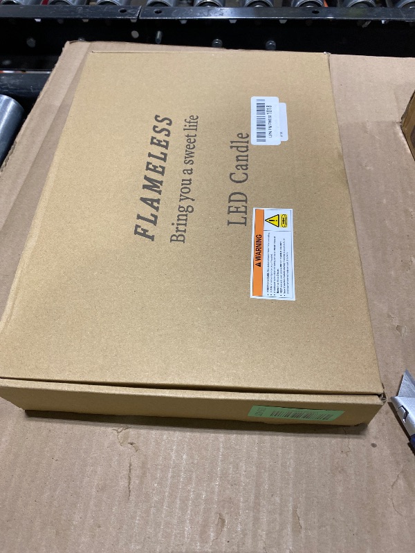 Photo 1 of Eebuss Flameless Candles with Embedded Star String, Battery Operated LED Pillar Candles with Timer and Remote Control,Home Decorating for Ambiance? Set of 7(Grey)